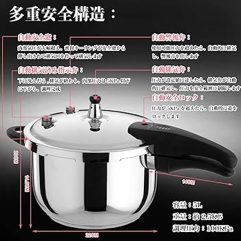 圧力鍋 ステンレス鋼製 ステンレス製圧力鍋 18cm SANE-1830 | 鍋・やかん 通販